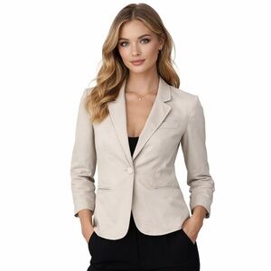 Dolce & Gabbana Tailored Blazer | Made in Italy | Cream Beige | Size S